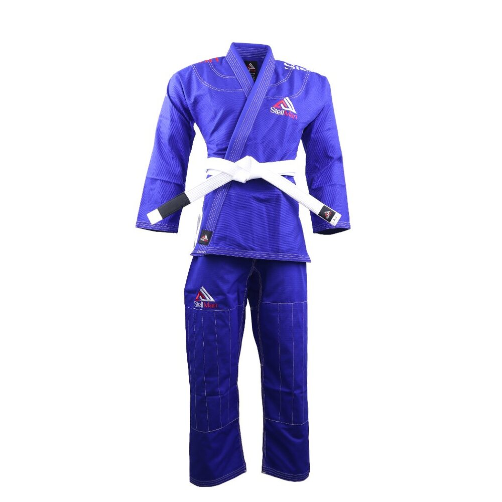 Stellman Core Blue Men BJJ Gi Brazilian Jiu Jitsu Training Competition Gi NEW